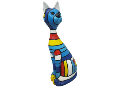 Modern Decoration Abstract Figure Figures Abstract Statues Sculpture Cat 95 cm