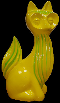 Figures Abstract Statues Designer Loft Colorful Sculptures Abstract Figure Fox