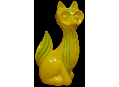 Figures Abstract Statues Designer Loft Colorful Sculptures Abstract Figure Fox