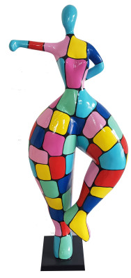 Design home decor statues sculptures figures abstract women figure decoration