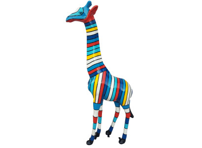 Design Figure Statue Modern Figures Statues Decoration Deco Giraffe Garden New