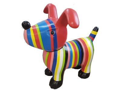 Designer figurine statue modern figures decoration dog garden sculpture sculptures