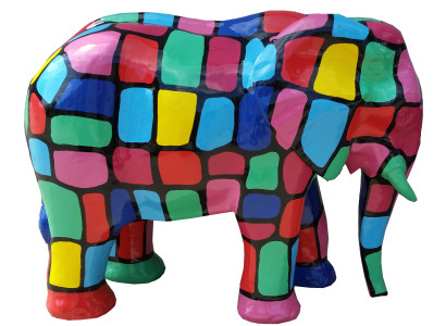 Designer Figurine Statue Modern Figurines Decoration Elephant Decor Garden Sculptures