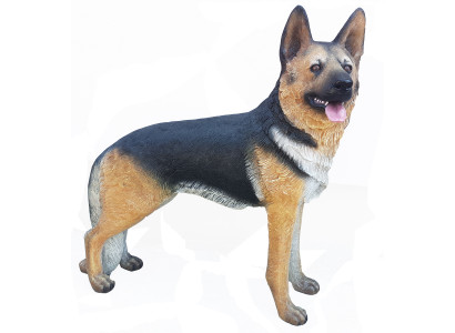 Designer figurine statue modern figures decoration dog garden sculpture sculptures
