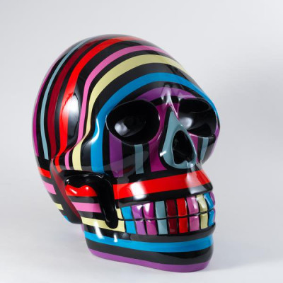 Modern Abstract Design Skull Abstract Skull Sculpture Decoration Decor New