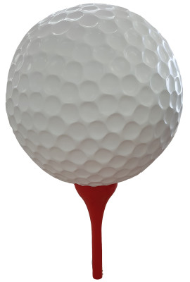 Deko Design Figures Modern Decorations Garden Figures Golf Ball Sculpture