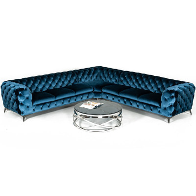 Corner luxury Chesterfield sofa upholstery corner couch seating couch sofas