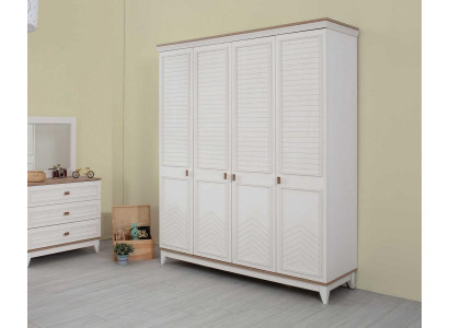 Closet Wardrobe Children’s Wardrobe Wooden Wardrobe Wood White Modern