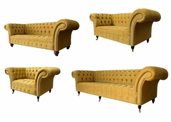 Designer sofa set 3+2+1.5+1 seater sofa suite upholstery modern