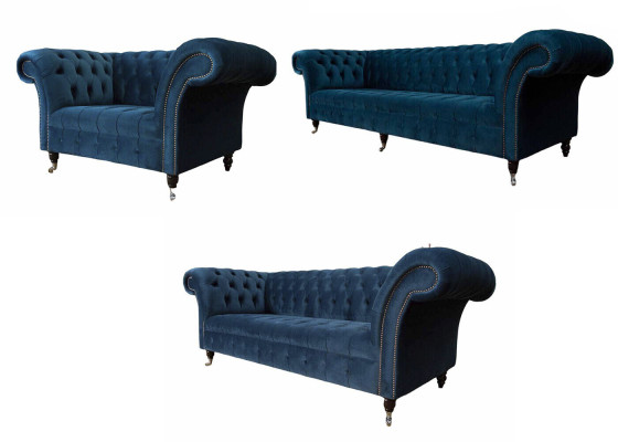 4+3+1 Seater Sofa Set Design Sofa Upholstered Couch Modern Luxury