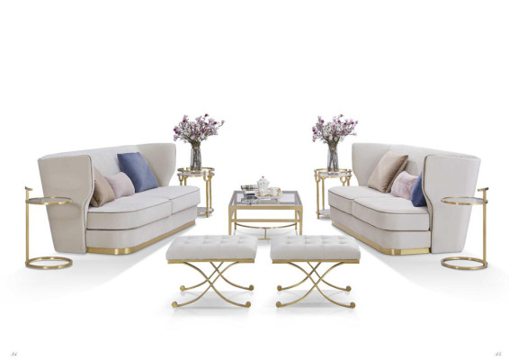 Sofa 2 Seater Luxury Designer Couch New Sofa Luxury Upholstery Sofas Two-Seater New
