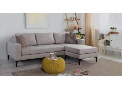 Living room sofa L-shape furniture modern luxury corner sofa couch upholstery new