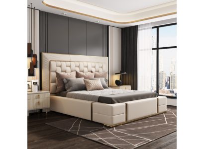 Luxury bedroom bed upholstery design luxury double beds furniture new
