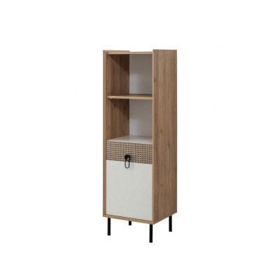 Bookshelf Cabinet Office Shelf Wood Wooden Cabinet Brown Children's Room