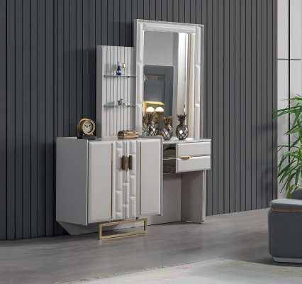 Dressing table with mirror bedroom new luxury furniture design furnishing