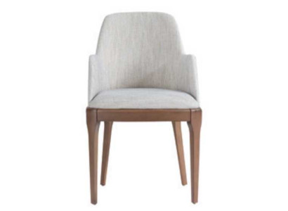 Chair Wood Luxury Modern Design Armchair White Dining Room Furniture