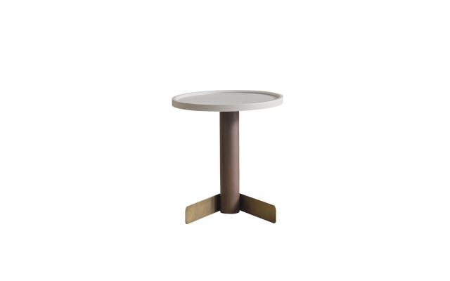 White side table living room tables modern wooden round table wooden leg