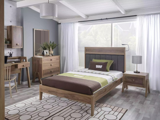 Beds, bed frames, children's furniture, bed, wood, brown, youth bed, classic.
