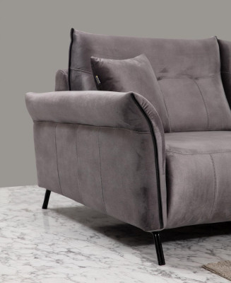 Sofa Couch Living Room Three-Seater Upholstered Sofa Luxury Design Furniture Modern Textile