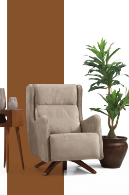 Single-seater armchair living room designer furniture modern upholstered armchair