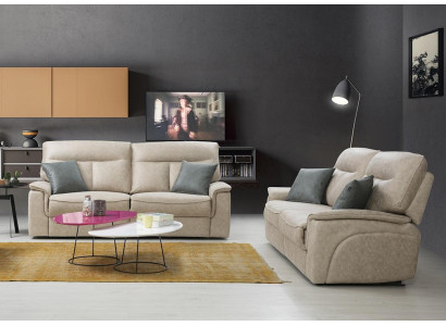 Complete set 2-piece three-seater sofas couch suite design modern living room