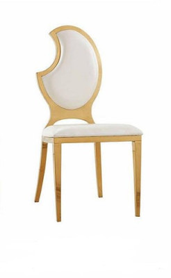 Designer chair upholstering new modern chairs dining room luxury stainless steel armchair