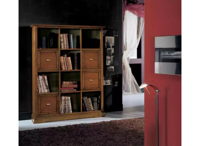 Living room cabinet bookshelf sideboard classic furniture shelves wood