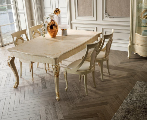 Dining room chairs wood luxury armchair chair beige backrest living room furniture beige new