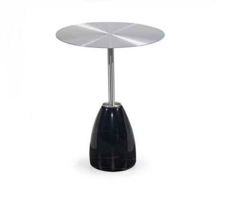 Round gray side table coffee table bedroom dresser tables console