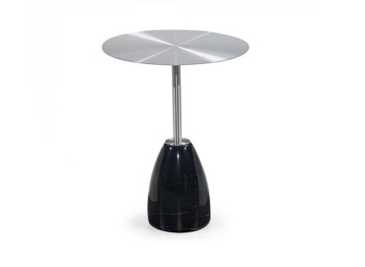 Round gray side table coffee table bedroom dresser tables console