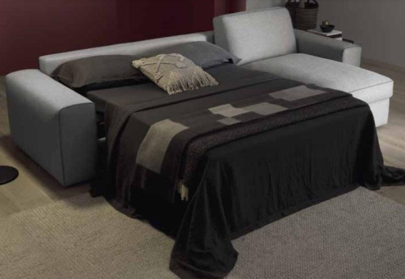Modern luxury corner textile wood sofa L-shape alfitalia design upholstery living room