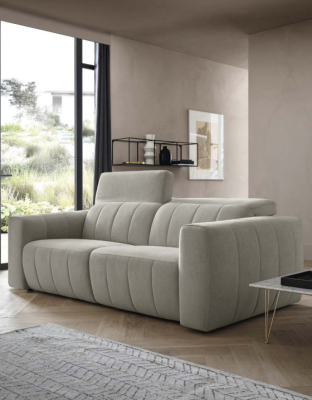 Sofas Room Furniture Gray Seat Three-Seater Couch Upholstery Design Sofa Modern 3-Seater