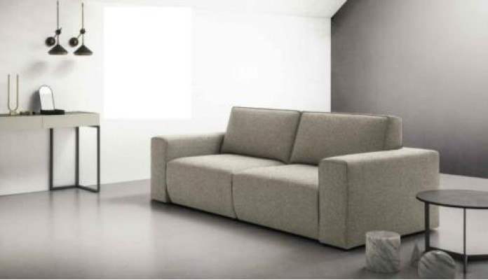 Couch Textile Relax Three-Seater Sofa 3-Seater Design Sofas Upholstery alfitalia New