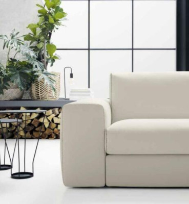 Living room upholstered furniture sofas fabric wood luxury Alfitalia design sofa 3-seater