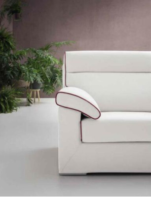 Sofa 3-seater living room suite sofas couch upholstery textile three-seater alfitalia new