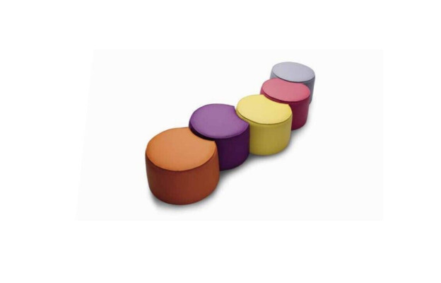 Stool Ottoman Footstool 5x Stool Bench Seat Stool Set Group