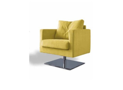 Armchair Chair Upholstery Television Textile Yellow Luxury Fabric Design Lounge Club Relax New