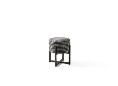 Round stool designer modern stool footstool side stool upholstery