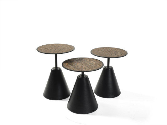 Coffee table side table design table living room table round