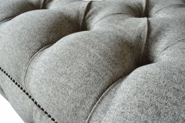 Three-seater design sofa 3-seat couches gray upholstered sofas furniture new