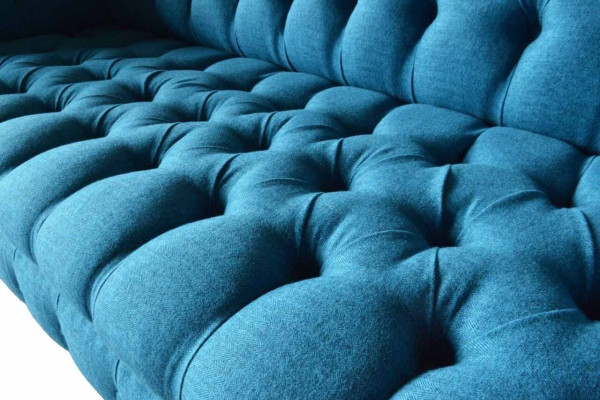 Chesterfield Sofa Couch Upholstery Designer 3-Seater Sofas New Three-Seater
