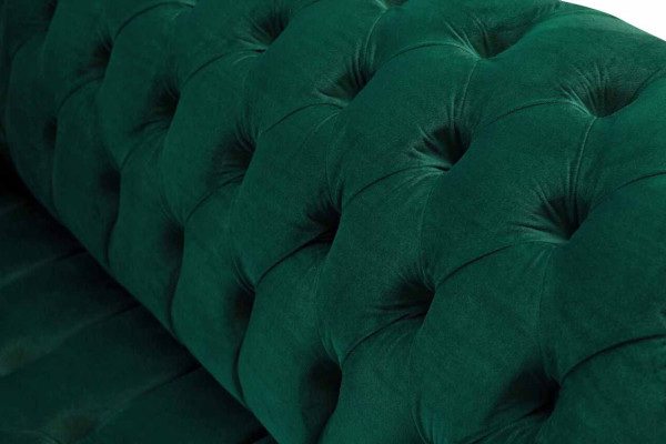 Chesterfield two-seater sofa 2-seater design sofas upholstery modern seat fabric