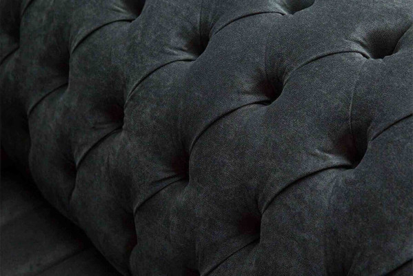 Chesterfield Design Sofa Armchair Upholstery Luxury Textile Couches 1-Seater