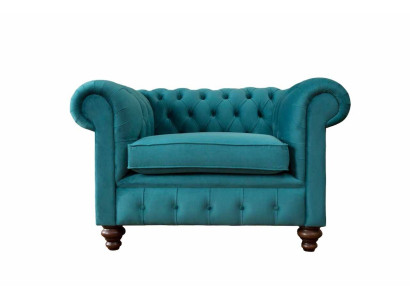 Armchair 1 Seater Chesterfield Upholstered Sofas Design Luxury Couch Sofa New