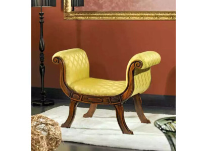 Designer bench upholstery textile fabric classic luxury bench furniture new
