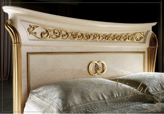Bedroom set Baroque Rococo bed nightstand dresser mirror stool new