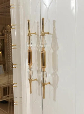 Wardrobe Bedroom Six-Door Closet Wood Bedroom