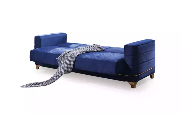 White three-seater luxury 3-seater couch living room sofas textile furniture
