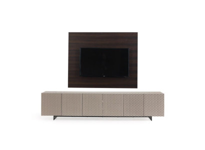 TV wall panel cladding wood luxury RTV living room wall TV furniture