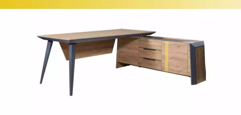 Corner desk, coffee table, sideboard, office furniture design, study